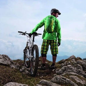 Funky Vaude plaid shorts