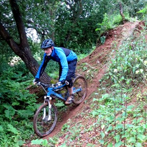 Muddy John – it definitely looked steeper from the top!