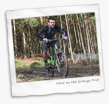 Dave on the Orange Five