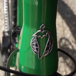 Salsa head tube badge