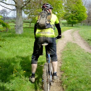 Result from using the Mucky Nutz Butt Fender