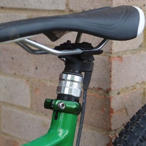 RockShox Reverb seat post lowered