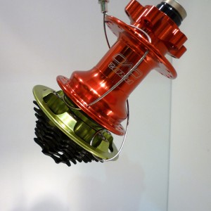 Integrated Hope freehub and cassette