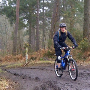 Matt at the Reservoir on Holmbury Hill