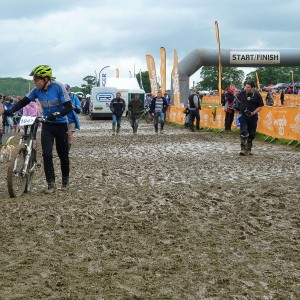 Pit area at Mountain Mayhem 2012