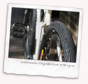 Continental Cityride slick MTB tyre