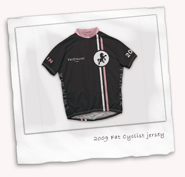 2009 black Fat Cyclist jersey from Twin Six