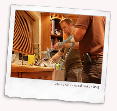 On-one Inbred washing