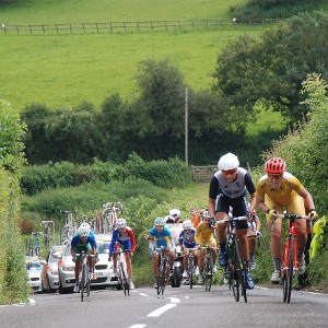 Lizzie Armistead during the 2012 Olympic Road Race