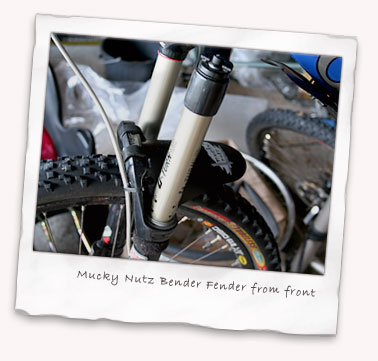 Mucky Nutz Bender Fender from front