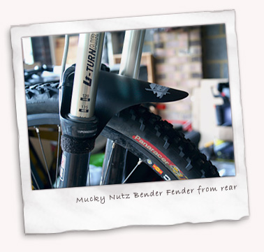 Mucky Nutz Bender Fender from rear