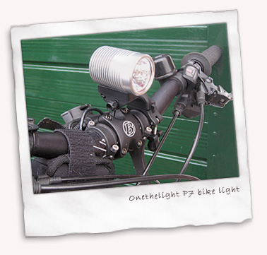 Onethelite P7 LED bike light