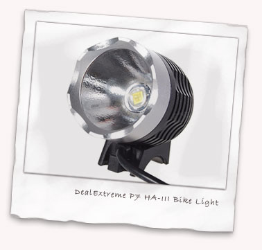 DealExtreme P7 HA-III Bike Light