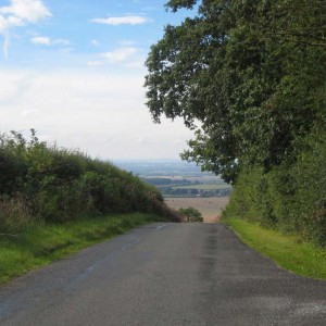 Looking back at Britwell Hill