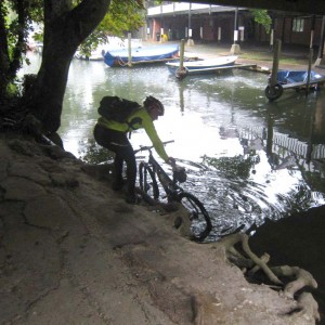 Vince uses the Goring bike wash