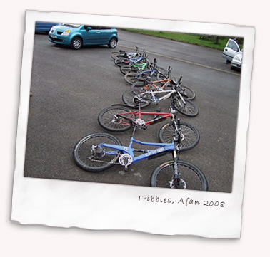 Tribbles, Afan 2008