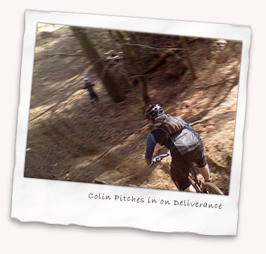 Colin Pitches in on Deliverance